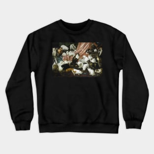 Crazy Cat Lady Luxurious Cats Painting Crewneck Sweatshirt